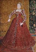 Steven van der Meulen Queen Elizabeth I oil on canvas